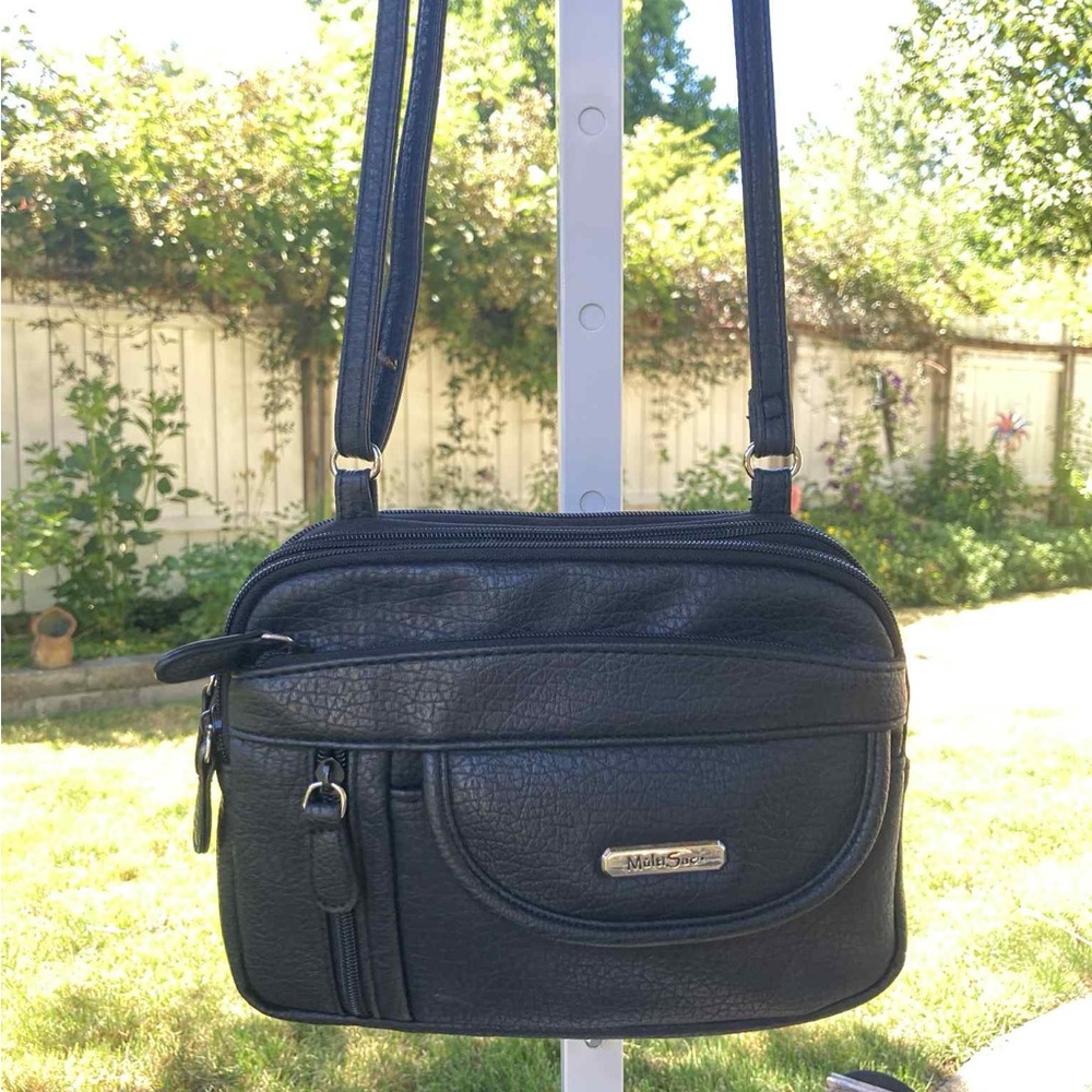 MULTISAC Black Crossbody Bag